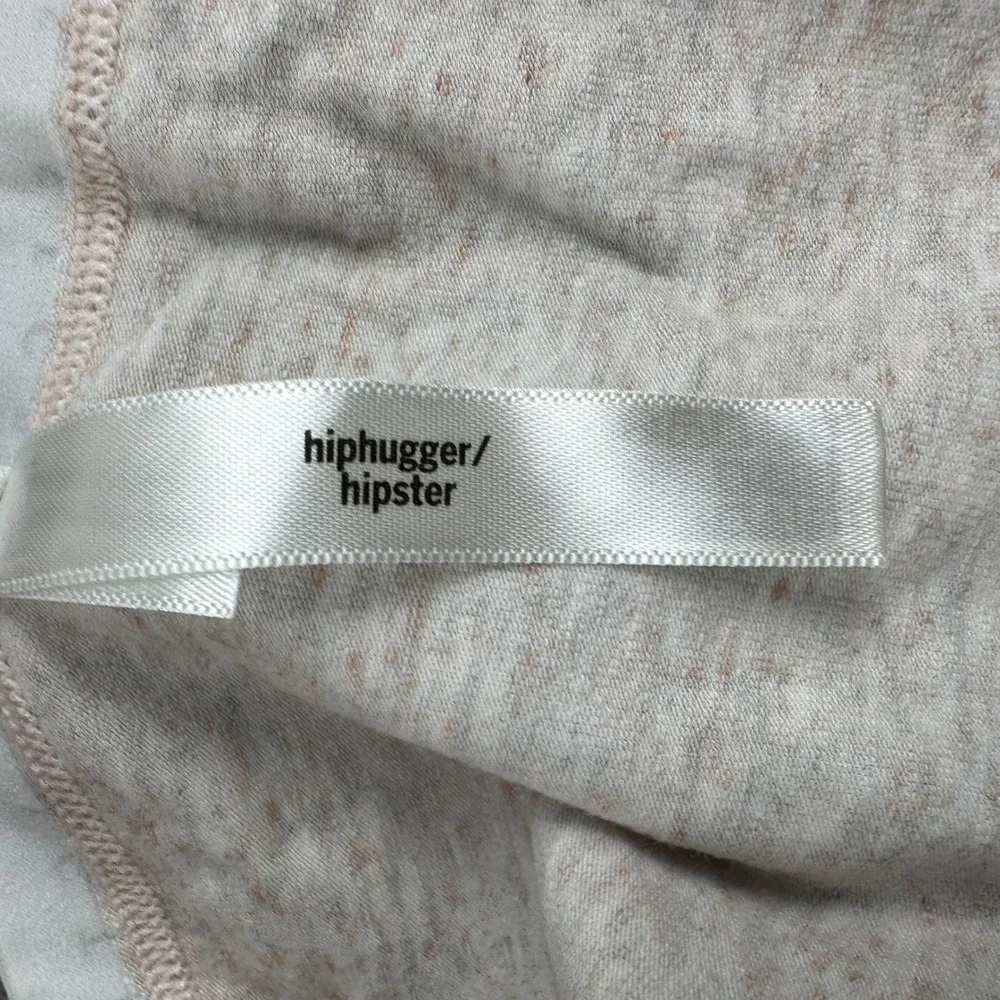 Victoria's Secret Panty Womens S Hiphugger Beige Logo Waistband Underwear